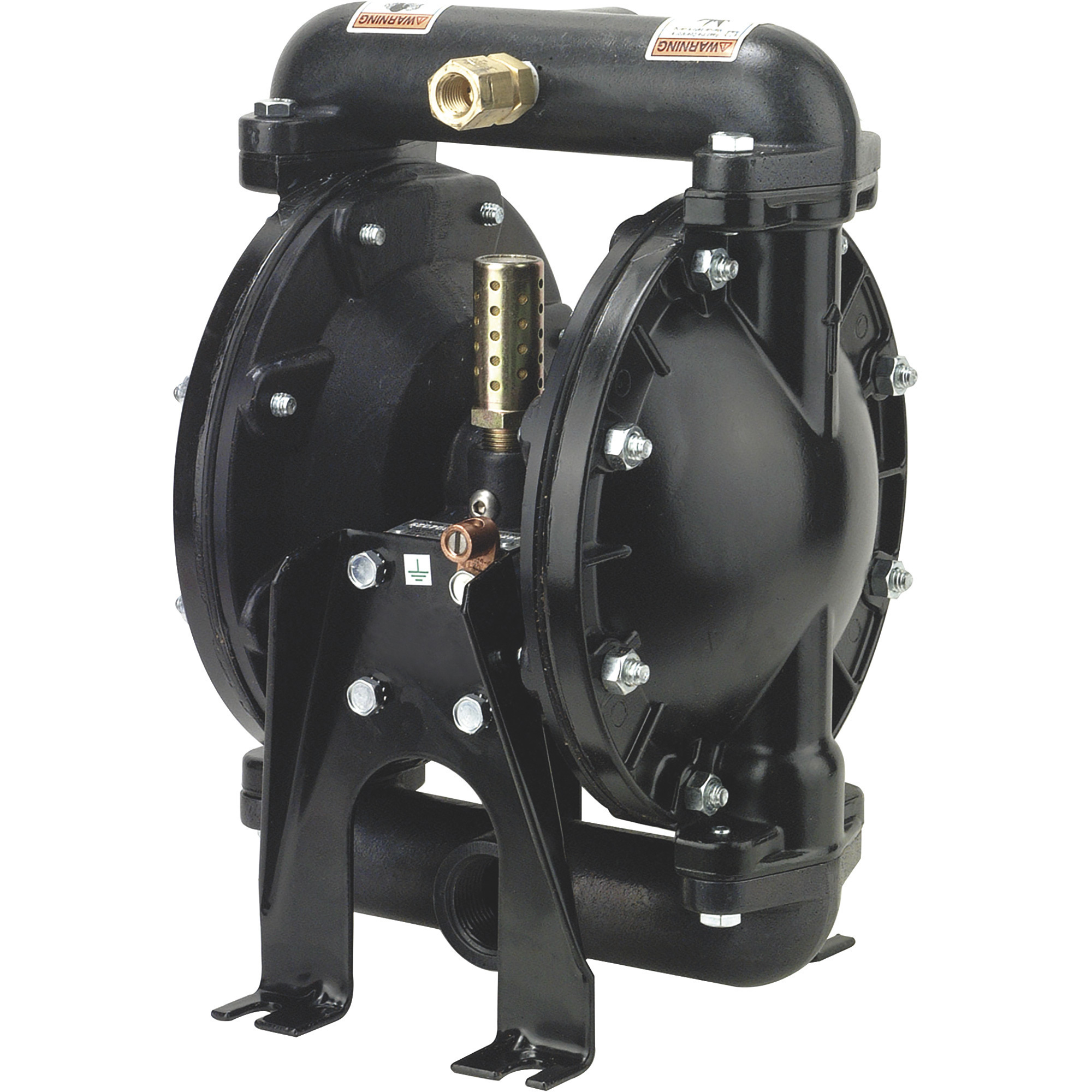 ARO Air-Operated Double Diaphragm Fuel Transfer Pump, 1in. Ports, 29 GPM, Aluminum/Acetal/Viton, Model# 650717-C